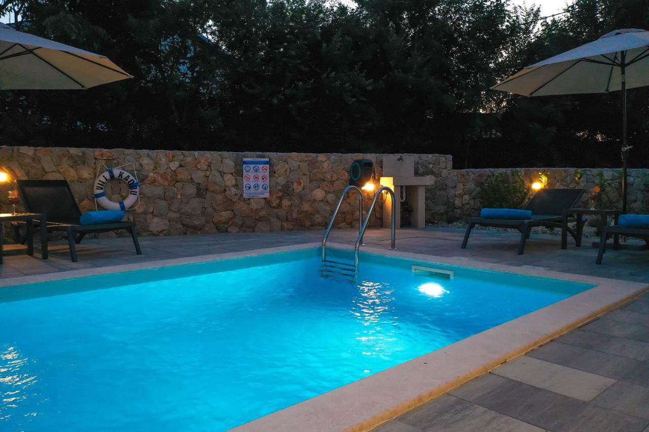 Villa Kaoru Brand New Villa With A Heated Swimming Pool Malinska Buitenkant foto